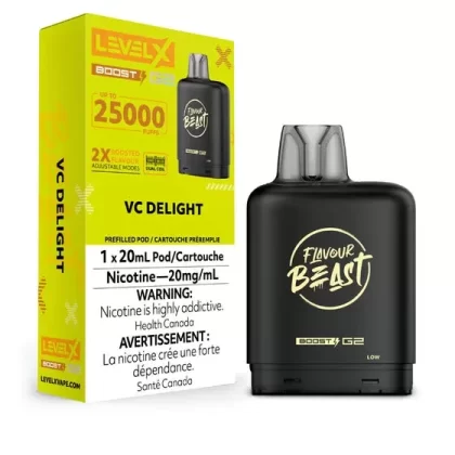 LEVEL X FLAVOUR BEAST BOOST POD 20ML – VC DELIGHT