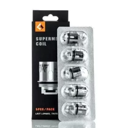 GEEKVAPE SUPERMESH COILS X2, 0.4Ω, for Shield, Aero, Cerberus, Pk 5 - Eliquidsupply