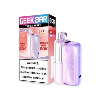 Triple Berry Geek Bar Mate 60K Vape Kit