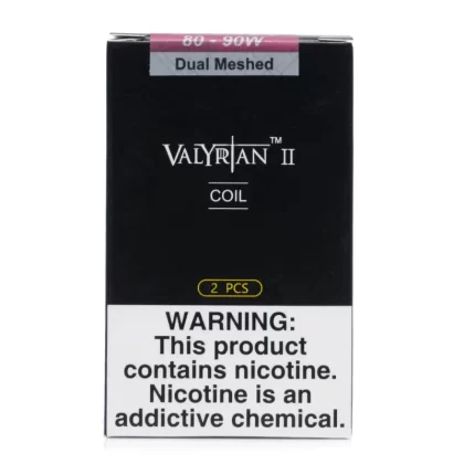 Uwell Valyrian 2 Replacement Coils - Resistance#0.14 Ohm Dual Mesh>0.15 Ohm Quad Mesh>0.16 Ohm Triple Mesh>0.32 Ohm Single Mesh