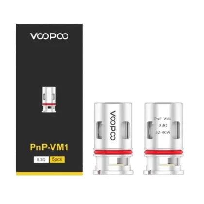 VooPoo PnP VM1 Coils – 0.3 ohm Mesh Replacement Coils - VooPoo / 0.3 Ohm / 5 Coils