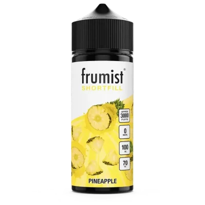 Frumist Pineapple 100ml Shortfill E-Liquid - Ecigpremium