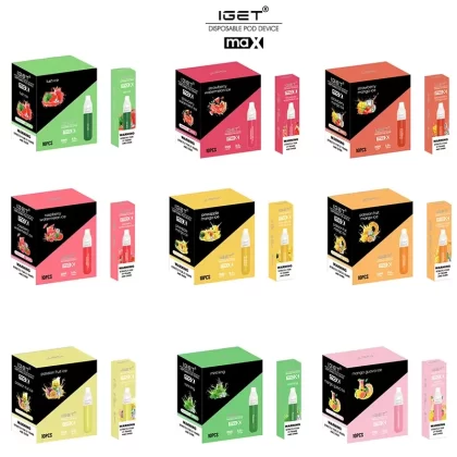 Wholesale Original IGET Max Disposable Vape Device 2300puffs 110mah ( )