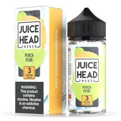 JUICE HEAD FREEZE – PEACH PEAR 100ML - Vape Product, Vape Product (D971A4)