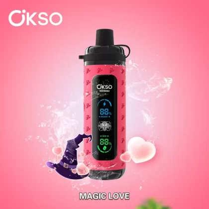 OKSO Shisha Max 40000 Puffs | 36mL mesh coil, LED display, airflow control, child lock, bulk disposable vape wholesale - Aiviouvapes