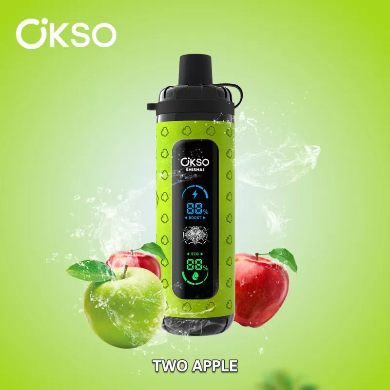 OKSO Shisha Max 40000 Puffs | 36mL mesh coil, LED display, airflow control, child lock, bulk disposable vape wholesale - Aiviouvapes - Image 3
