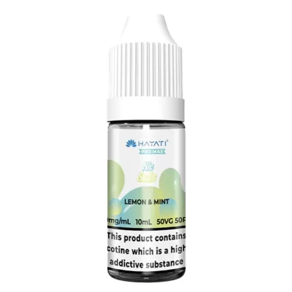 Hayati Pro Max Lemon & Mint Saltnic Vape Juice - 10mg