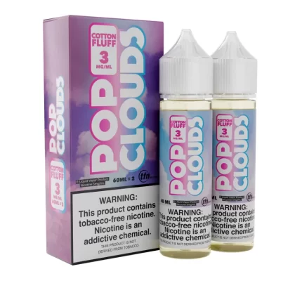 Pop Clouds TFN E-Liquid 60ml 2pk - Strawberry / 0mg