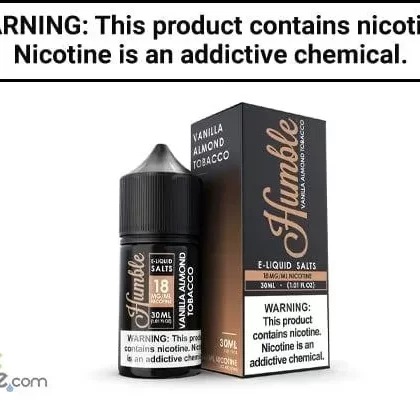 VANILLA ALMOND TOBACCO BY HUMBLE SALTS TFN 30ML - Vapejuice