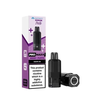 Hayati Pro Max Plus Grape GB Prefilled Pod + Refill - Ecigdepot