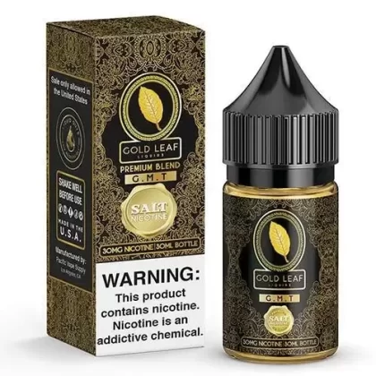 GMT SALT BY GOLD LEAF LIQUIDS SALTS 30ML - Vape Product, Vape Product