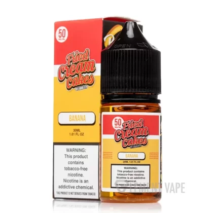 Banana Fried Cream Cakes Synthetic Salts – Liquid EFX – 30mL