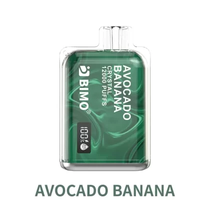 BIMO Crystal 12k Puffs- Avocado Banana - Ozvapeone