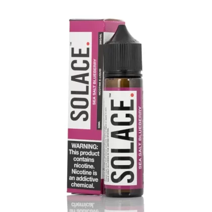 Sea Salt Blueberry – Solace Vapors – 60mL