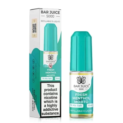 Fresh Menthol Mojito By Bar Juice 5000 Salt 10ml
