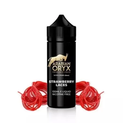 Strawberry Laces ARABIAN ORYX E Liquid 100ML | Premium 0mg Juice - Eliquidsupply