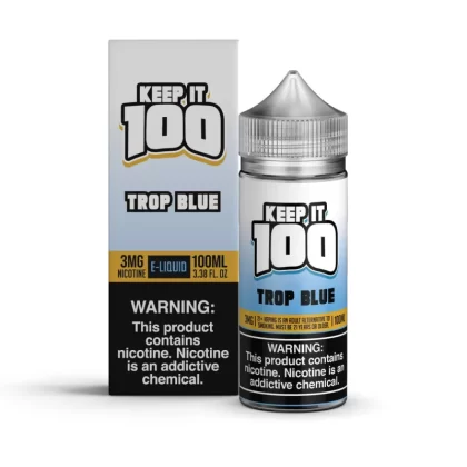 KEEP IT 100 - Trop Blue - 100ML E-Liquid - 3MG