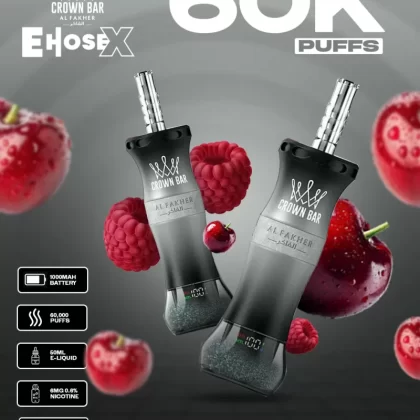 Al Fakher Vape CrownBar 60000 - Cherry Fiesta