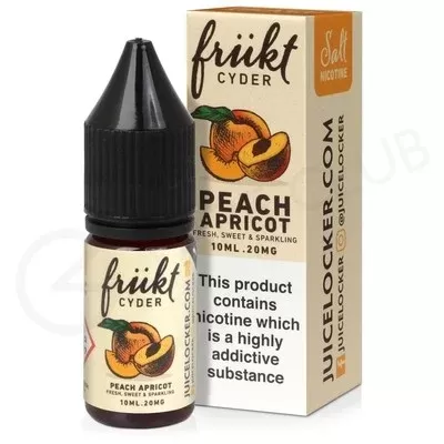 Peach Apricot Nic Salt E-Liquid by Frukt Cyder