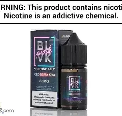 ICED BERRY KIWI BY BLVK UNICORN SALT 30ML - Vapejuice