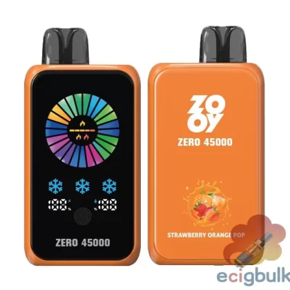 Zooy Zero 45000 Disposable Vape – Adjustable NIC & ICE Control, 45K Puffs