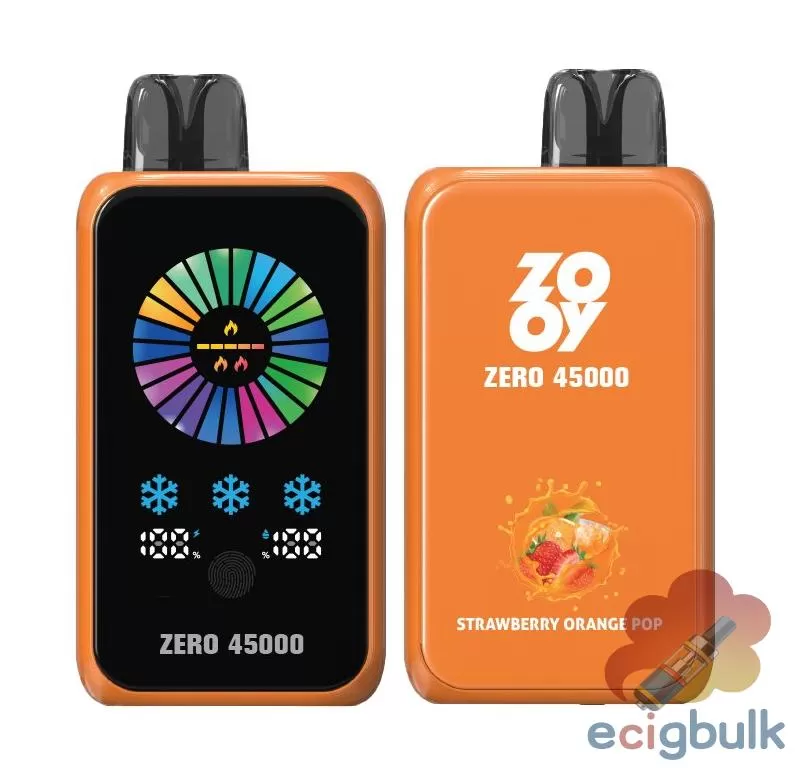 Zooy Zero 45000 Disposable Vape – Adjustable NIC & ICE Control, 45K Puffs