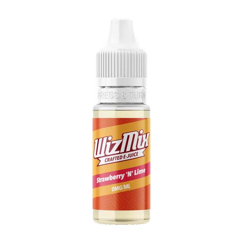 Wizmix Strawberry 'N' Lime - 10ml - 0mg (Discontinued) - Ecigwizard