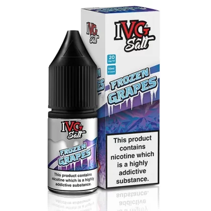 IVG Frozen Grapes Nic Salt E-Liquid - 10mg