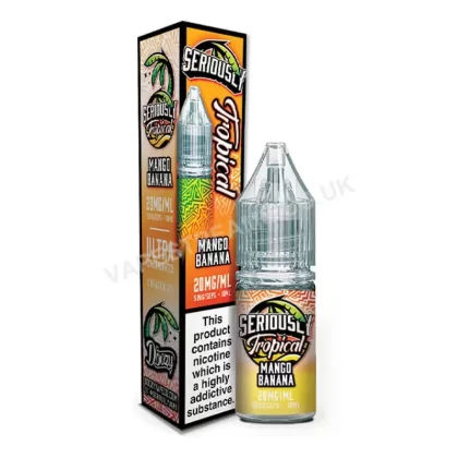 Doozy Seriously Tropical Mango Banana Nic Salt E-Liquid - Vapestreams Co
