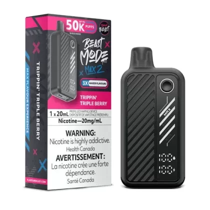 Flavour Beast Beast Mode Max 2 Disposable – Trippin’ Triple Berry