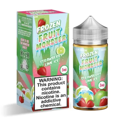 Frozen Fruit Monster Strawberry Lime 100ml - Vape Product, Vape Product