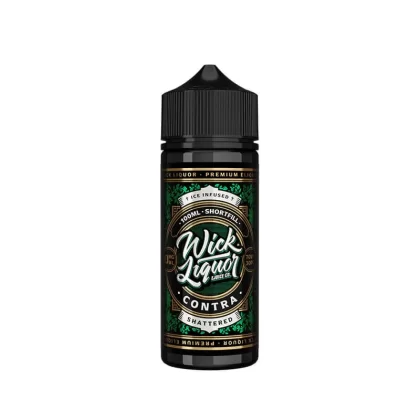 Wick Liquor Contra Shattered 100ml Shortfill E-Liquid - Vapestore Co