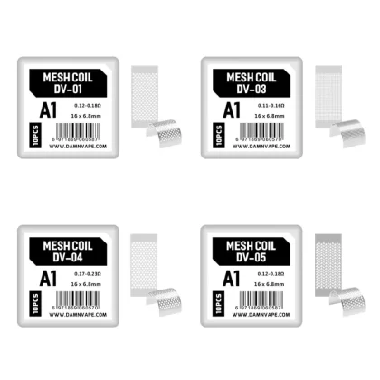 Damn Vape DOOM X RTA Replacement Mesh Coil 10pcs - X-mesh 03