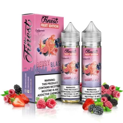 The Finest Fruit Berry Blast E-juice 120ml - Nicotine Avail#6mg (8C34CB)