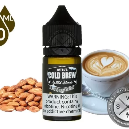 Almond Cappuccino by Nitro’s Cold Brew Salted Blends 30ml