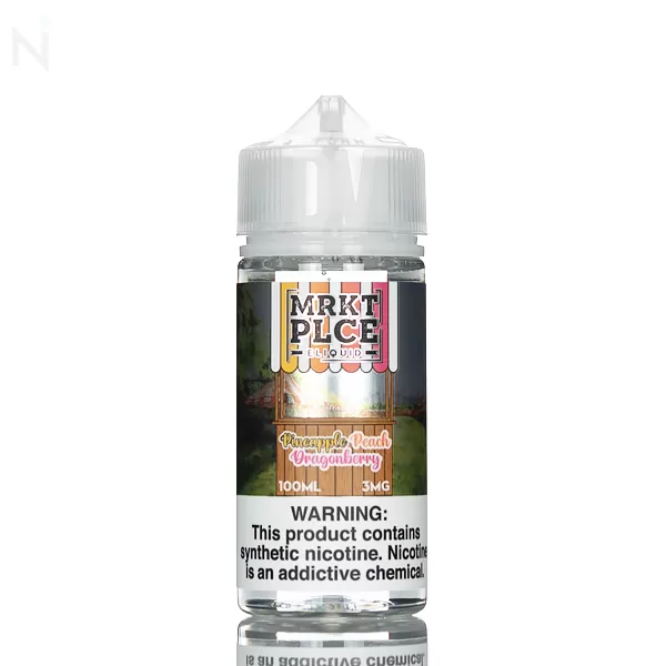 MRKT PLCE E-Liquid - Pineapple Peach Dragonberry - 100mL - Image 2