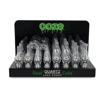 Ooze Glass Globe + Dual Quartz Coils - Vape Store