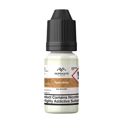 Vapemate Classic Peanut Butter 10ml - 50VG / 50PG / 18mg - Vapeshop Co
