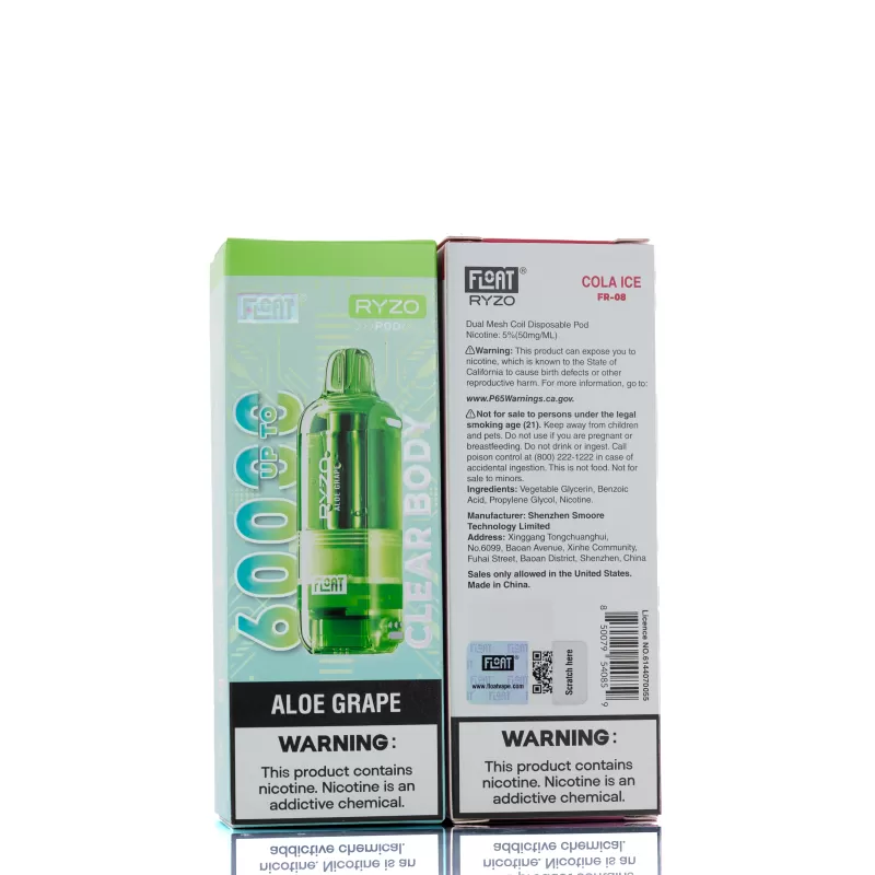 Float Ryzo 60K Disposable Vape Pods - Rainbow Skittle - Image 3