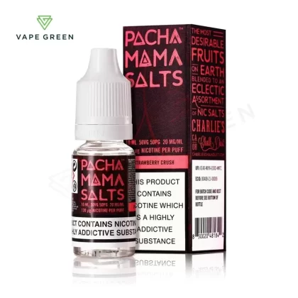 Strawberry Crush Nic Salt E-Liquid by Pacha Mama - Eliquidsupply