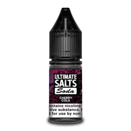 Ultimate Salts – Soda: Cherry Cola – 10ml - B. 10mg, D. 20mg; 10ml - TPD Compliant