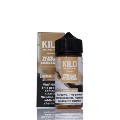 Kilo E-Liquid - Vanilla Almond Custard - 100ml - 3mg