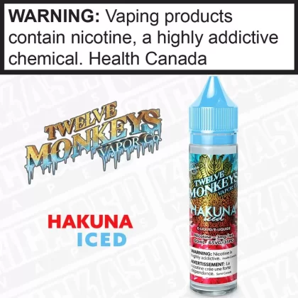 Hakuna ICED by Twelve Monkeys Vapor Co
