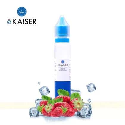 eKaiser e-Liquid – Ice Strawberry 0mg 30ml Shortfill | Cigee