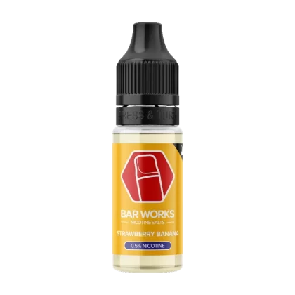 Strawberry Banana Nic Salt by Bar Works - 10ml - Vape Product, Vape Product (565834)