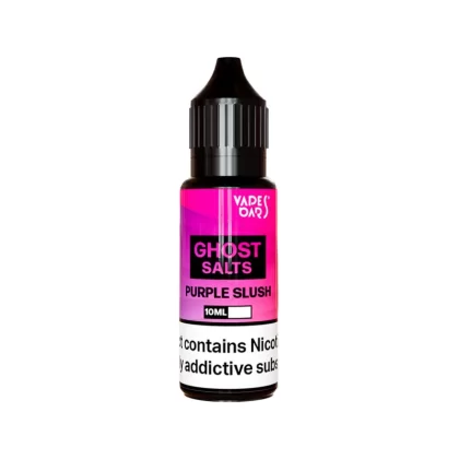 Vapes Bars Ghost Salts Purple Slush Nic Salt - 10 Pack