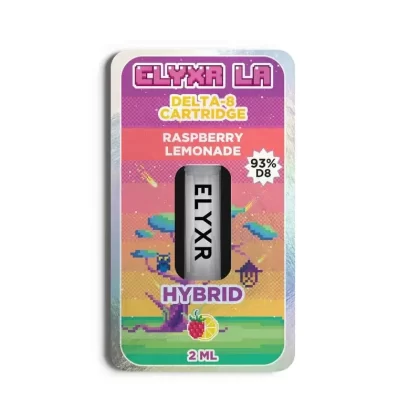 Elyxr Delta 8 Cartridge 2 Grams (2000mg) - Strain#Hybrid (4F8CAE)