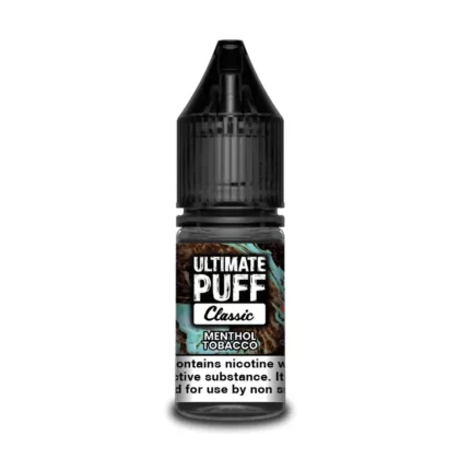 Ultimate Puff Classic Menthol Tobacco 10ml Vape Juice - 10 Pack - Strength 6mg