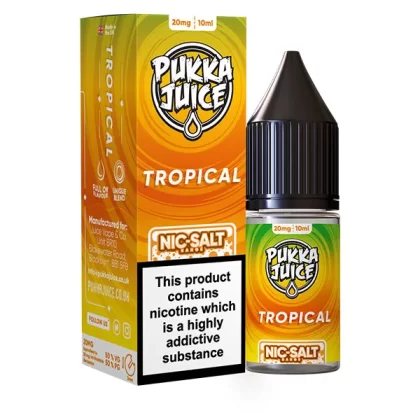 Pukka Juice Tropical Nic Salt E-Liquid - 20mg