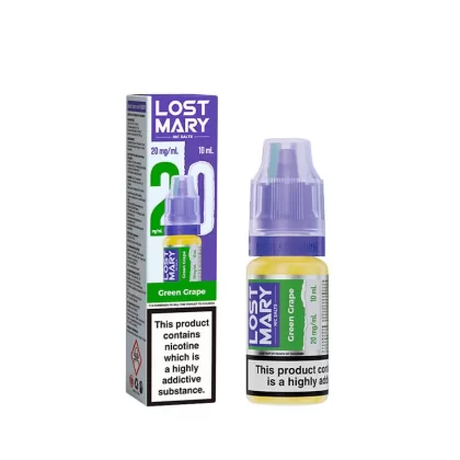 Lost Mary Green Grape 10ml Nic Salts E-Liquid - 20mg